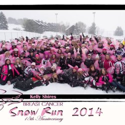 Kelly Shires Breast Cancer Snow Run